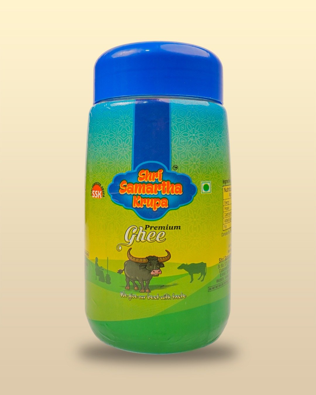 Shri Samartha Krupa Pure Buffalo Ghee | 1000ml Pack